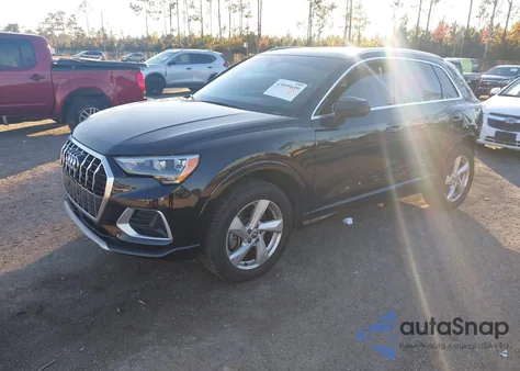 2020 Audi Q3 Premium 45 Tfsi Quattro Tiptronic из США, поврежденный, VIN WA1AECF35L1070983